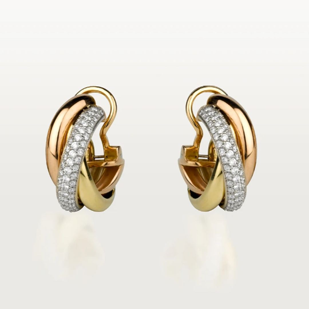 Trinity Valentine Boucles d'oreilles