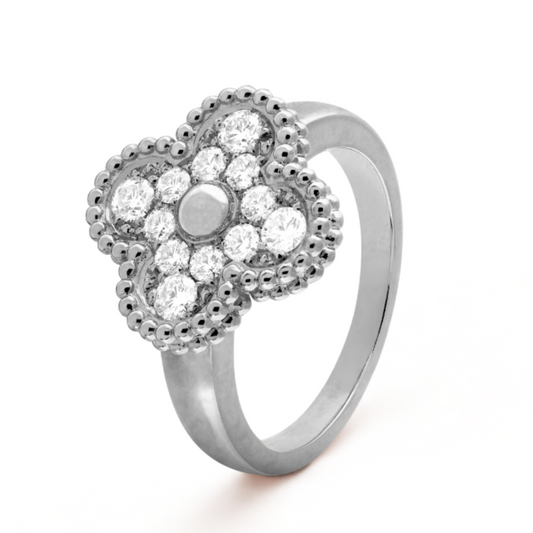 Amber Ring - Diamant / Zilver