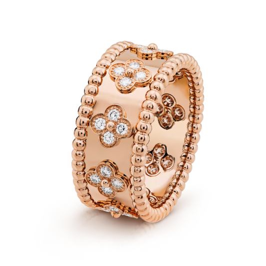 Bague Abby - Diamant / Rose