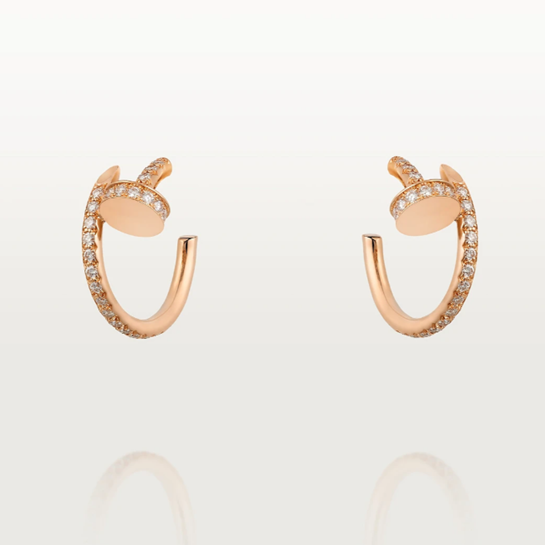 Clou Laurette Boucles d'oreilles - Diamant